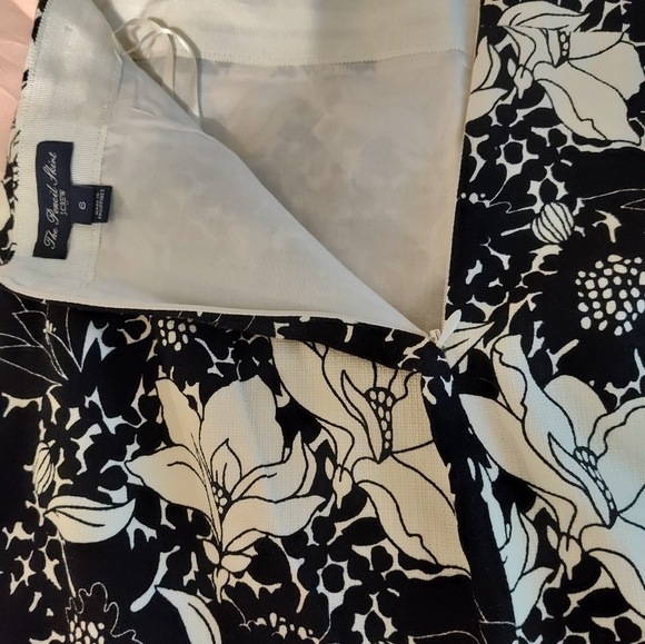 JCrew Tweed Black & Off White Tweed Pencil skirt, 6 - Picture 7 of 7